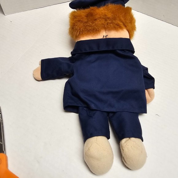 Mr I M Goodman Police Officer Hand Puppet Blue Uniform Sunny Toys 14" - Picture 3 of 16